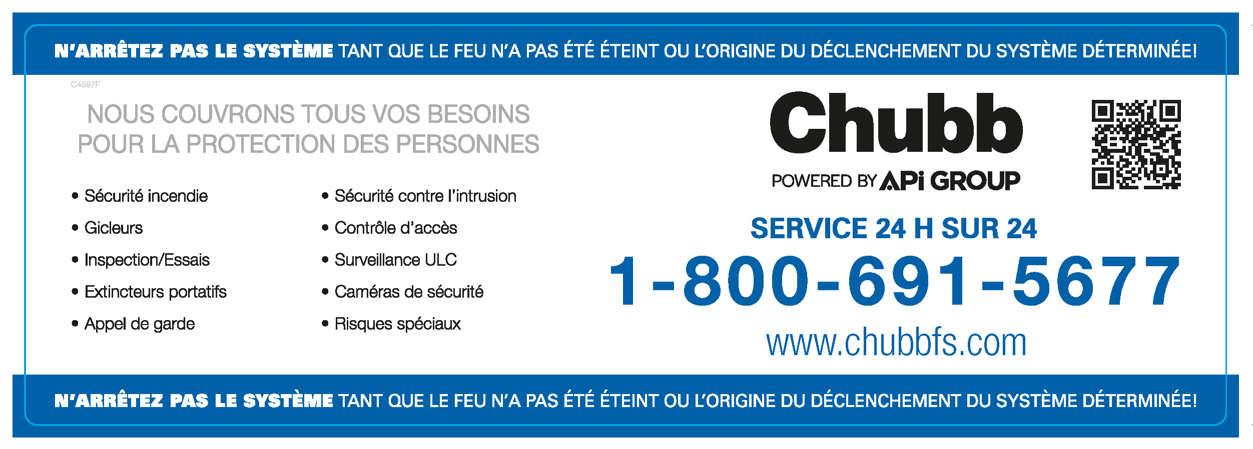 85000-C4597 - RISER STICKER [FRE]