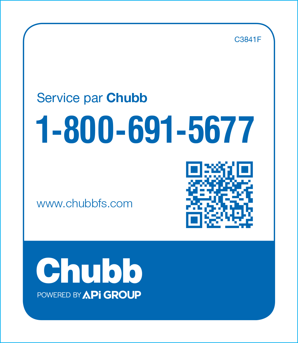 85000-C3841F - SERVICE PANEL STICKER [FRE]