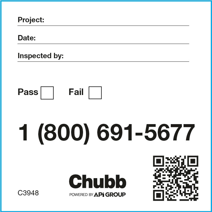 85000-C3948 - PASS/FAIL STICKER