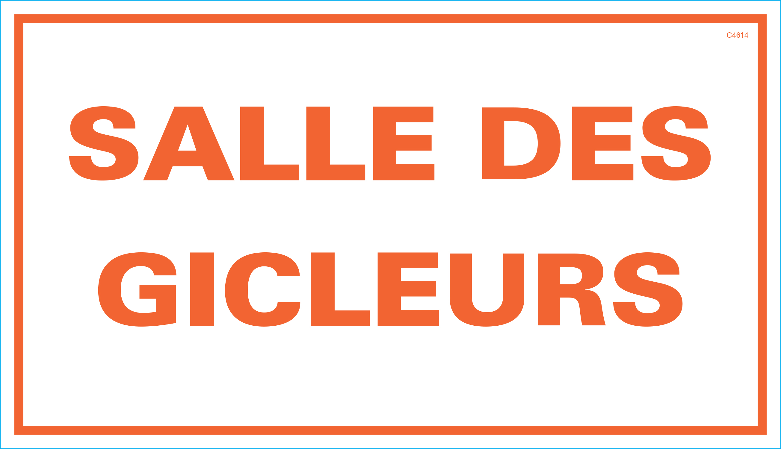 8500-C4614 - SPRINKLER ROOM IDENTIFIER [FRE]